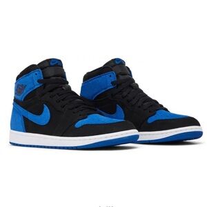 Nike Men's Black and Blue Sneakers